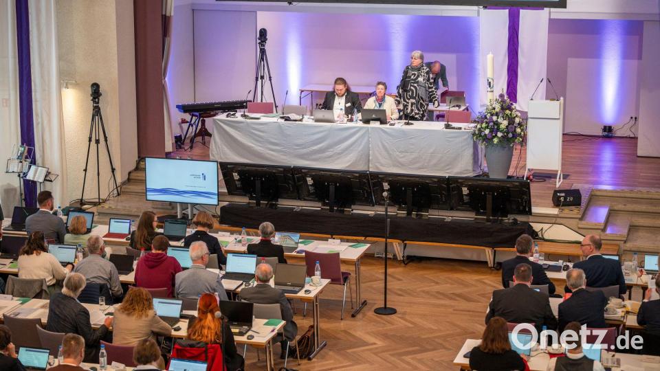 Die Landessynode trifft sich in Bayreuth. Bild: Daniel Vogl/dpa