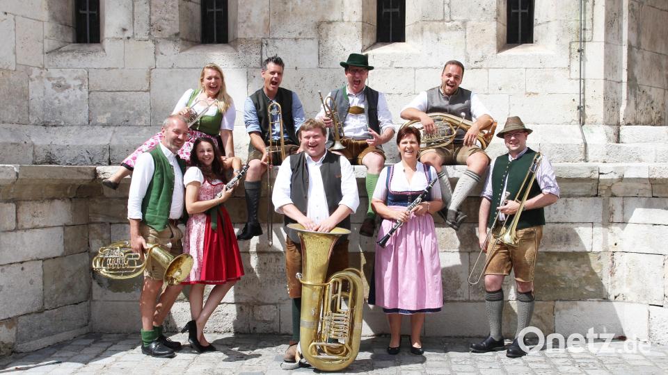 Die 6 lustigen Fünf treten bei „Blech & Frech“ auf. Bild: Daniel Reisinger