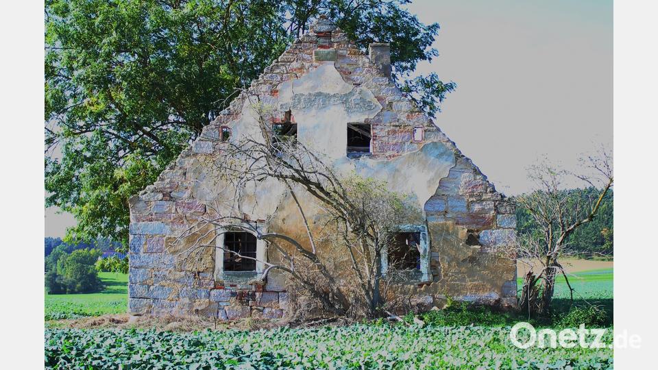In diesem Haus wohnt schon lange niemand mehr. Bild: Evi Wagner