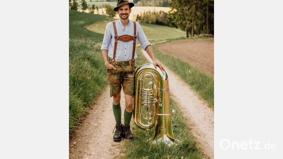 Florian Gröninger von den 6 lustigen Fünf. Bild: Heinke Scheel