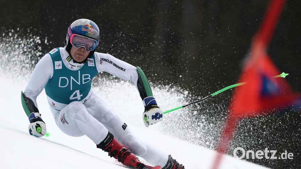 Erst Olympia-Gold, dann Gesamtsieg im Riesenslalom-Weltcup: Lucas Pinheiro Braathen. Bild: Gabriele Facciotti/AP/dpa