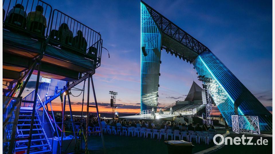 In den ersten beiden Jahren haben die Opernfestspiele rund 25.000 Menschen angelockt. (Archivbild) Bild: Oliver Dietze/dpa