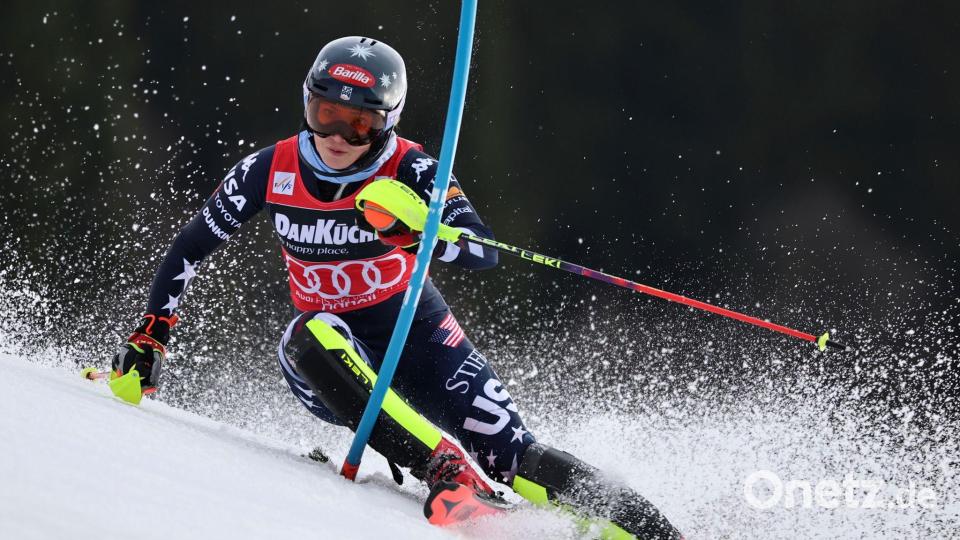 Gewann in dieser Saison neun von zehn Slalom-Weltcups: Mikaela Shiffrin. Bild: Marco Trovati/AP/dpa