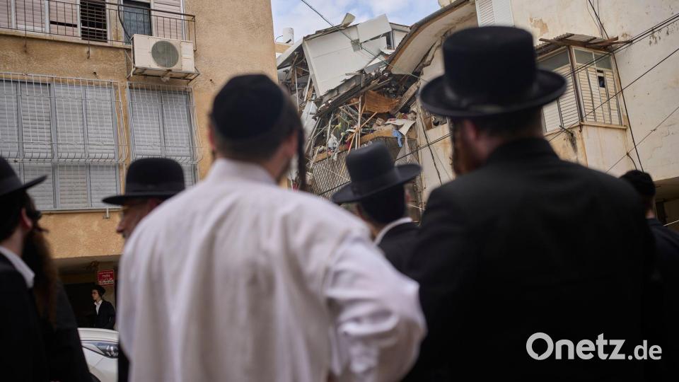 Israel bleibt weiter unter iranischem Beschuss. Bild: Ohad Zwigenberg/AP/dpa