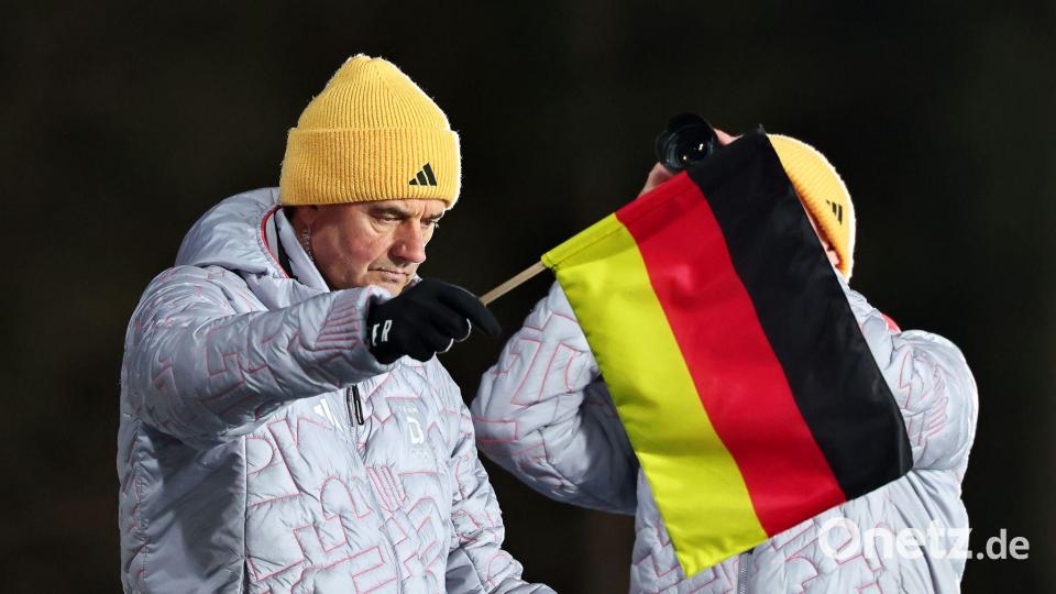 Am Wochenende verabschiedet sich Stefan Horngacher als Bundestrainer. (Archivbild) Bild: Daniel Karmann/dpa