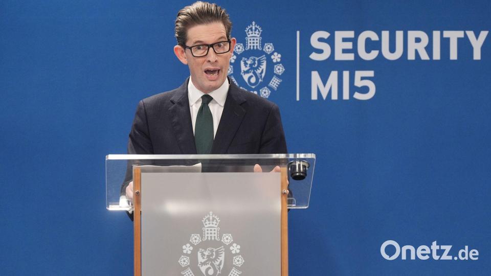 Der britische Inlandsgeheimdienst MI5 nennt den Iran als klare Bedrohung. (Archivbild) Bild: Yui Mok/PA Wire/dpa