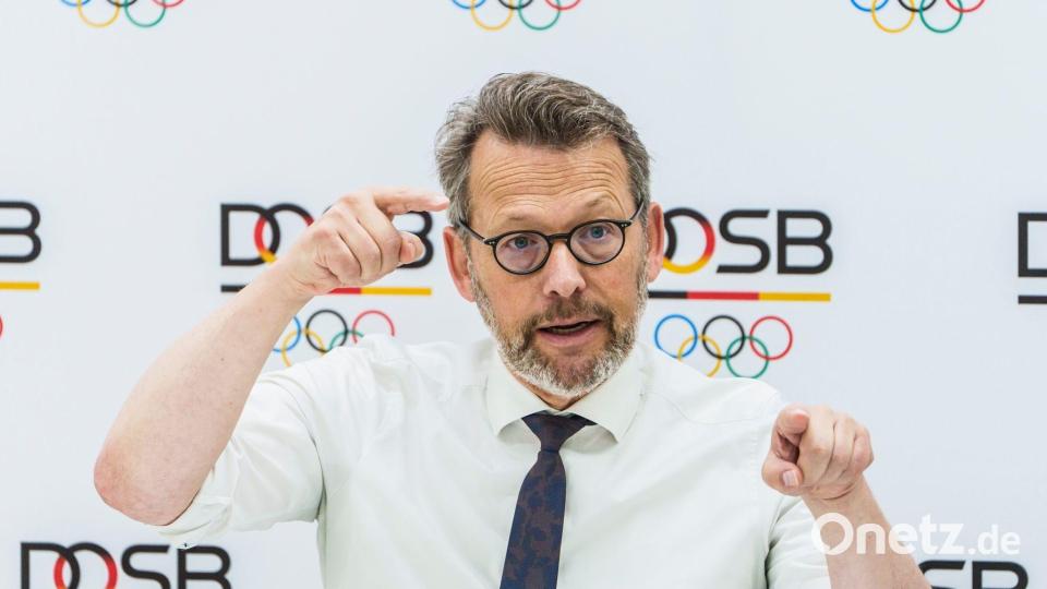 DOSB-Vorstandschef Otto Fricke fordert Augenhöhe für den organisierten Sport. Bild: Andreas Arnold/dpa