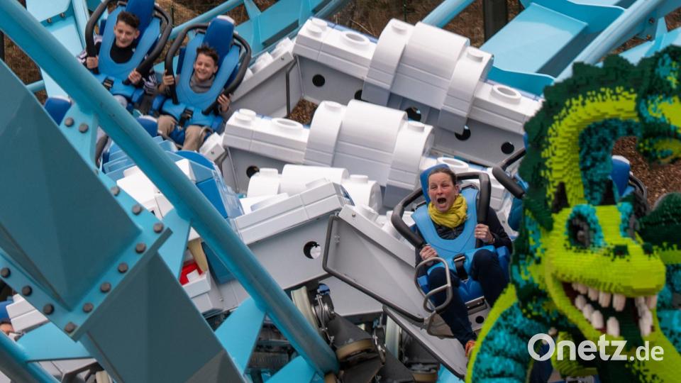 Im Legoland gibt es Attraktionen im Bauklötzchen-Design. (Archivbild) Bild: Stefan Puchner/dpa