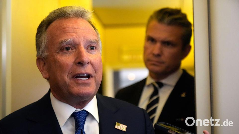 Der US-Sondergesandte Witkoff hat einen 15-Punkte-Plan bestätigt.(Archivbild) Bild: Mark Schiefelbein/AP/dpa