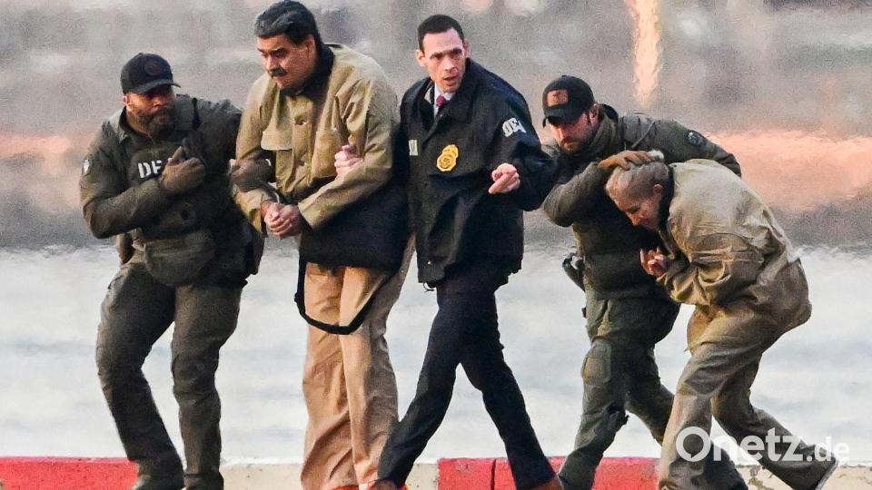 Maduro wurde im Januar gefangengenommen (Archivbild). Bild: Kyle Mazza/Zuma Press/dpa