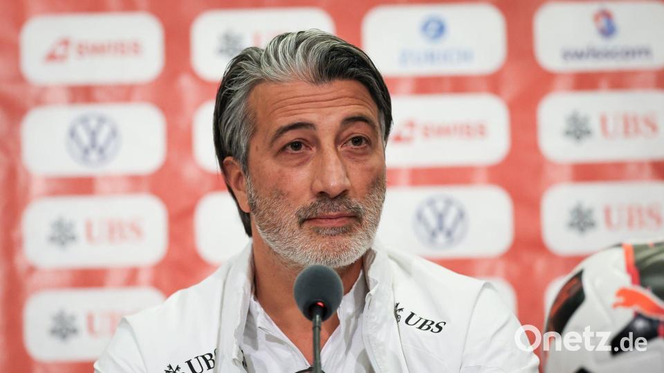 Murat Yakin zählt Deutschland zu den WM-Favoriten. Bild: Christian Charisius/dpa