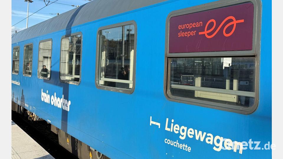 Der neue Nachtzug wird von dem niederländisch-belgischen Unternehmen European Sleeper eingesetzt. Bild: Michael Evers/dpa