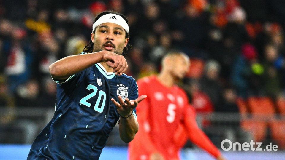 Traf zum 2:2: Serge Gnabry Bild: Tom Weller/dpa