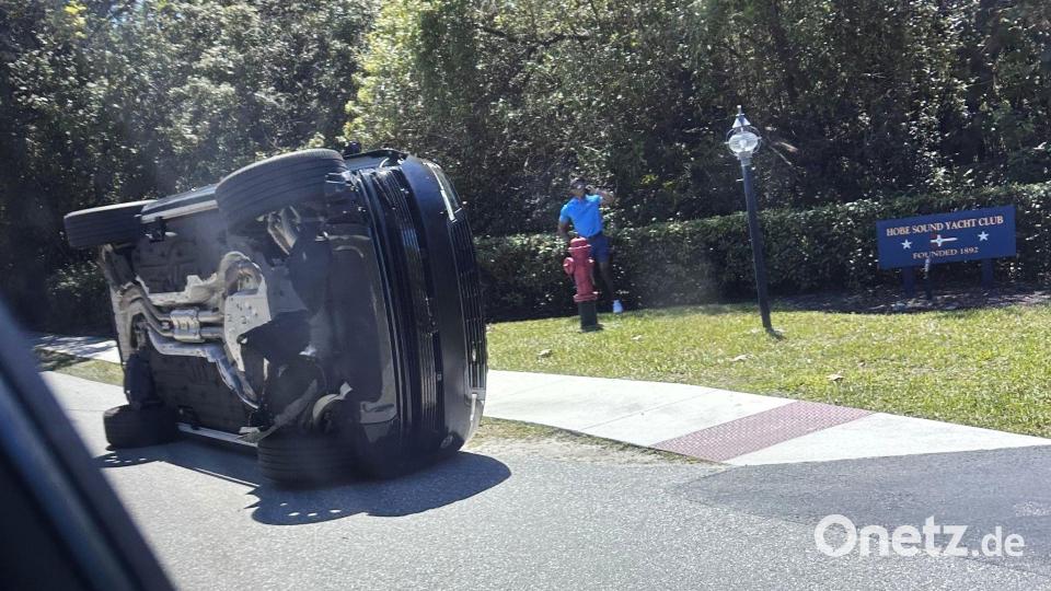 Tiger Woods wurde in Jupiter Island in einen Autounfall verwickelt. Bild: Jason Oteri/AP/dpa