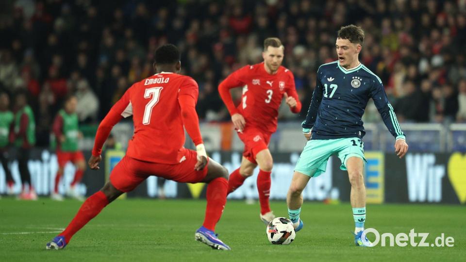 Florian Wirtz war der Dirigent des deutschen Spiels. Er steuerte zwei Tore und zwei Vorlagen bei. Bild: Christian Charisius/dpa