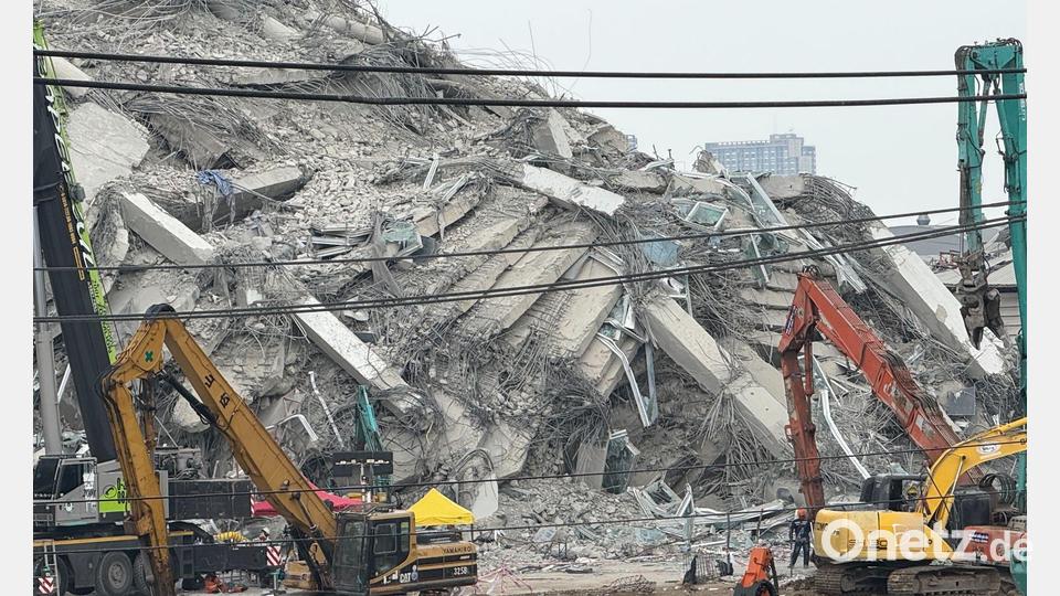 In Bangkok stürzte der Rohbau eines Hochhauses ein und begrub mehr als 90 Menschen in den Trümmern. (Archivbild) Bild: Carola Frentzen/dpa