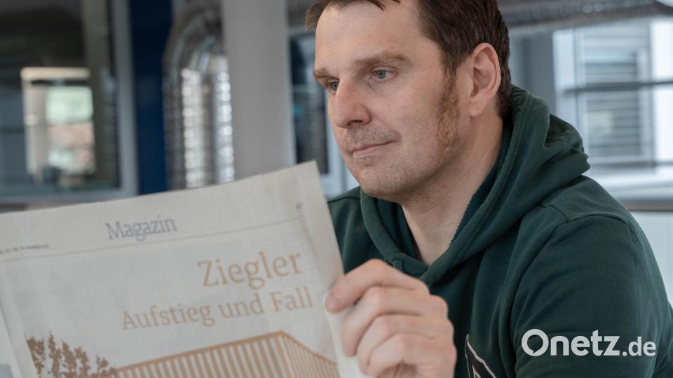 Mit den Beiträgen zum Aufstieg und Fall der Ziegler-Holding GmbH ist Redakteur Wolfgang Würth für den Herbert-Quandt-Preis nominiert. Bild: Gabi Schönberger