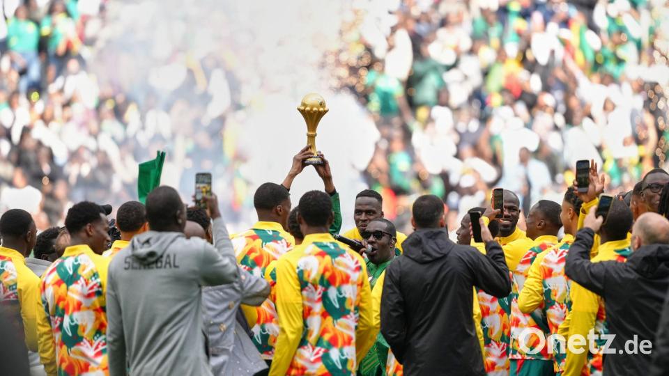 Der Senegal will die Aberkennung des Titels nicht akzeptieren. Bild: Aurelien Morissard/AP/dpa