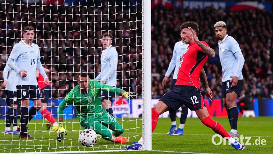 Ben White trifft erstmals für die „Three Lions“. Bild: Bradley Collyer/PA Wire/dpa