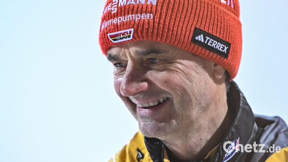 Stefan Horngacher verabschiedet sich als Bundestrainer. Bild: Hendrik Schmidt/dpa