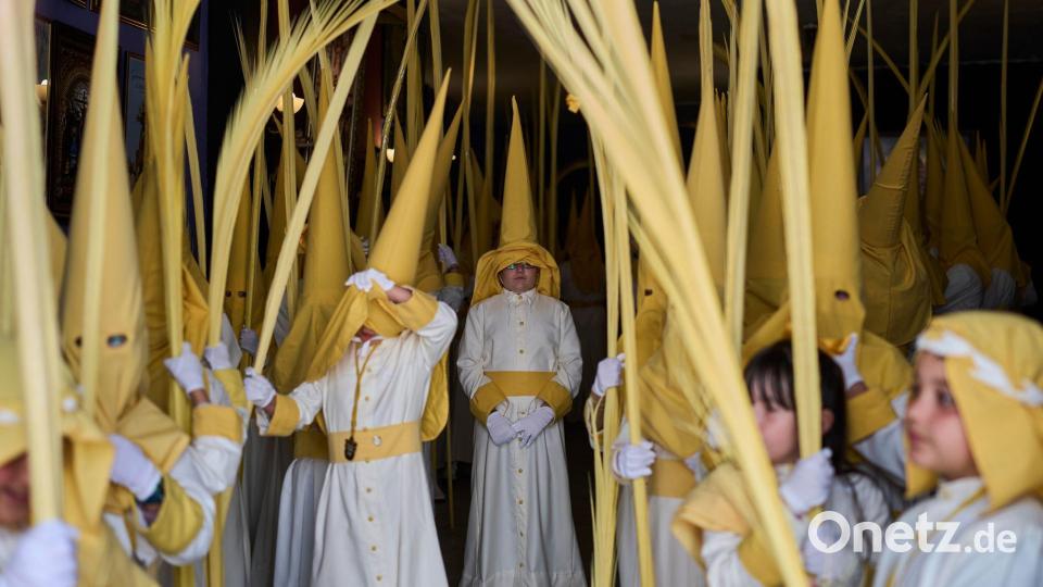 Palmsonntag in Spanien Bild: Manu Fernandez/AP/dpa