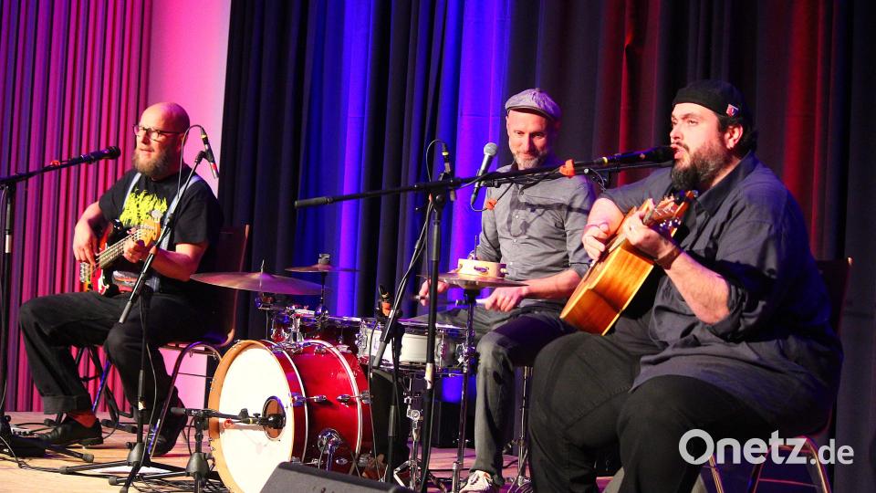 Die Formation "D'Bavaresi" überzeugte am Freitag im Foyer der Kemnather Mehrzweckhalle. Bild: stg