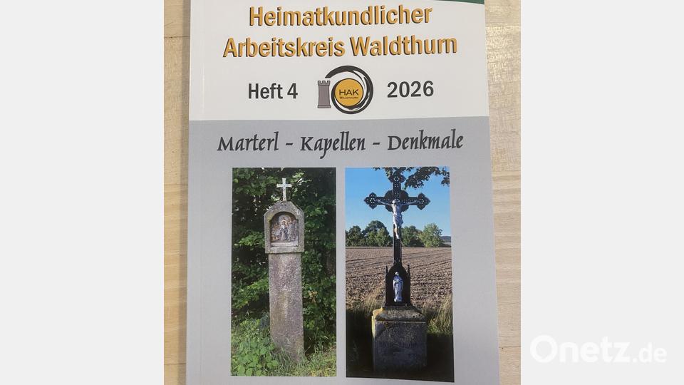 Die neue HAK Broschüre "Marterl - Kapellen - Denkmale" ist im Rathaus sowie im Gänsbürgerladen erhältlich. Bild: fvo