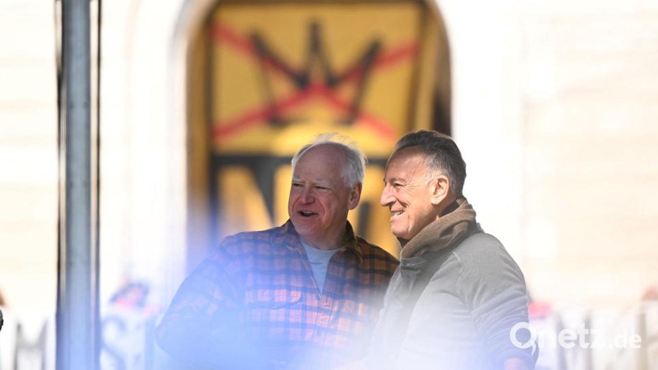 Der Musiker Bruce Springsteen teilt die Kritik an der US-Regierung. Bild: Tom Baker/FR172309 AP/AP/dpa