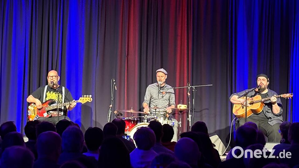 Die Formation "D'Bavaresi" überzeugte am Freitag im Foyer der Kemnather Mehrzweckhalle. Bild: stg