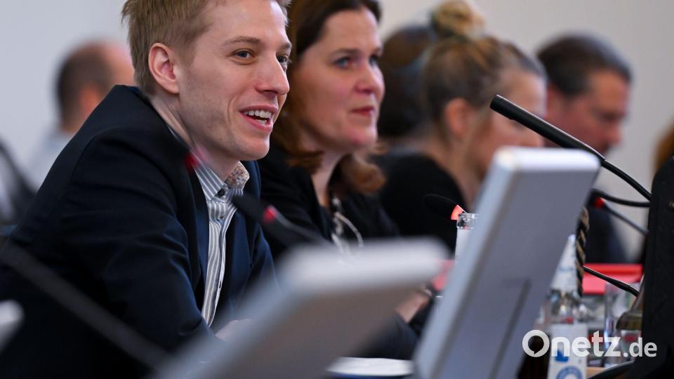 Mit dem neu gewählten OB Dominik Krause verhandelt sie über eine Fortsetzung der Koalition. Bild: Sven Hoppe/dpa