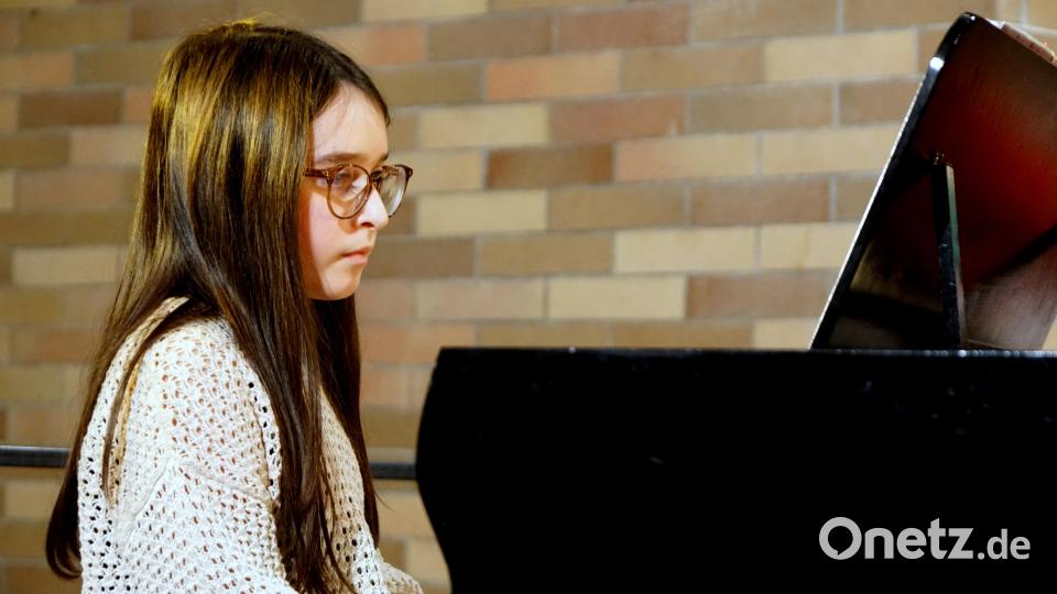 Elisa Saporano begeisterte das Publikum mit dem "Klavierstunden-Blues“. Bild: bkr