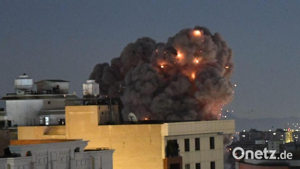 Teheran bleibt weiter unter Beschuss der israelischen und US-Streitkräfte. Bild: Shadati/XinHua/dpa