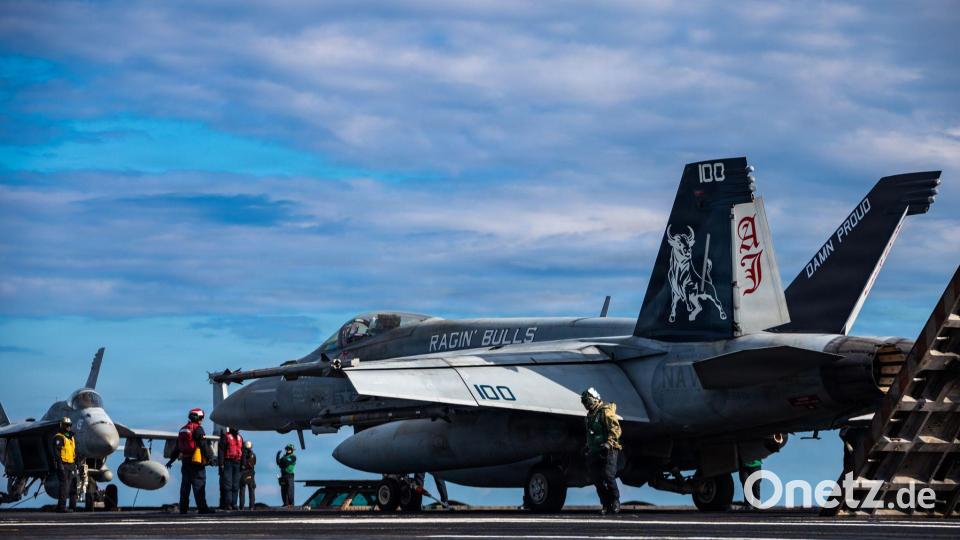 Ist der Angriff der USA und Israels auf den Iran völkerrechtswidrig? Für die Wissenschaftlichen Dienste des Bundestags ist die Antwort recht eindeutig. (Archivbild) Bild: Uncredited/U.S. Central Command/dpa