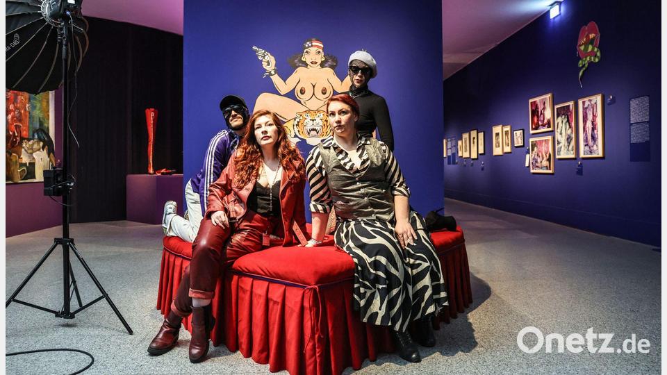 Mehrere Sexarbeitende haben an der Ausstellung „Sex Work“ in der Bundeskunsthalle mitgewirkt, um die Schau um die Binnenperspektive zu bereichern. Bild: Oliver Berg/dpa