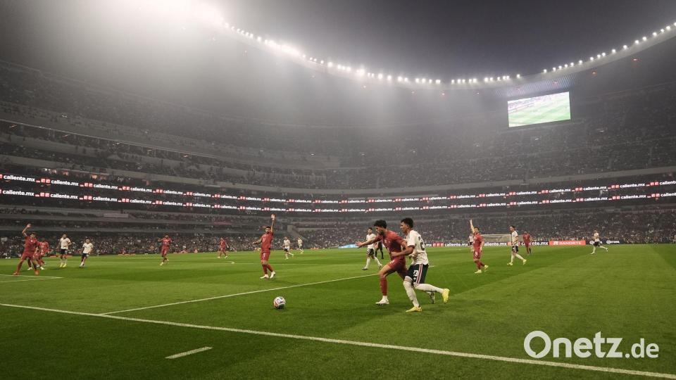 Das Aztekenstadion wurde wieder eröffnet. (Archivbild) Bild: Eduardo Verdugo/AP/dpa
