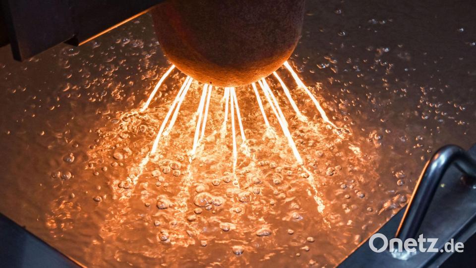 Gold wird recycelt. (Archivbild) Bild: Uli Deck/dpa