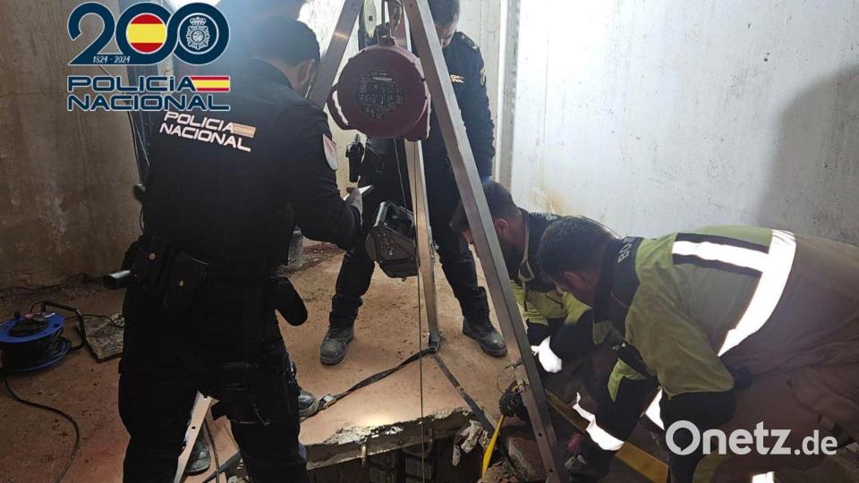 27 Verdächtige wurden festgenommen. (Foto Handout) Bild: ---/Policia Nacional de Espana/dpa