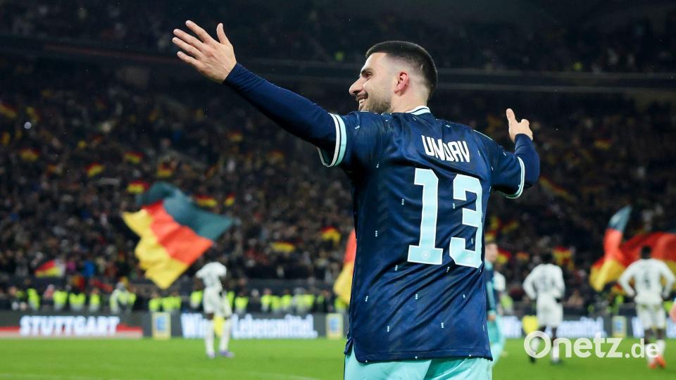 Deniz Undav ist in der Nationalmannschaft kein Stammspieler. Bild: Christian Charisius/dpa