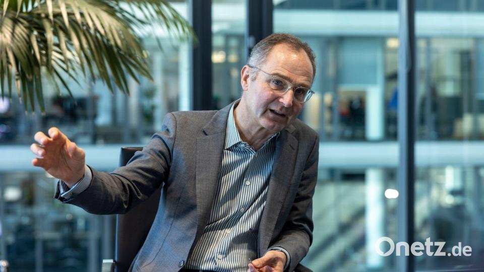 Deutsche-Börse-Chef Stephan Leithner plädiert für einen Ausbau der privaten und betrieblichen Altersvorsorge. Bild: Helmut Fricke/dpa