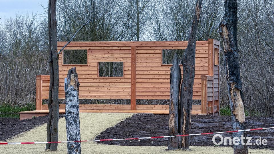 Noch sind die Arbeiten unter der Regie des Naturparks Hirschwald nicht abgeschlossen. Bild: Stephan Huber