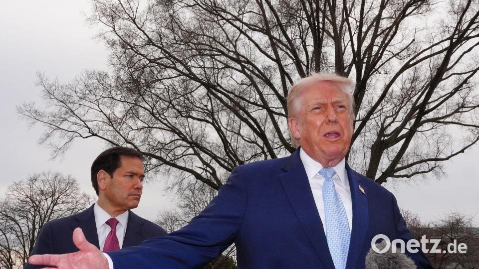 Die USA unter Trump drohen erneut mit dem Rückzug aus der Nato. (Archivbild) Bild: Alex Brandon/AP/dpa