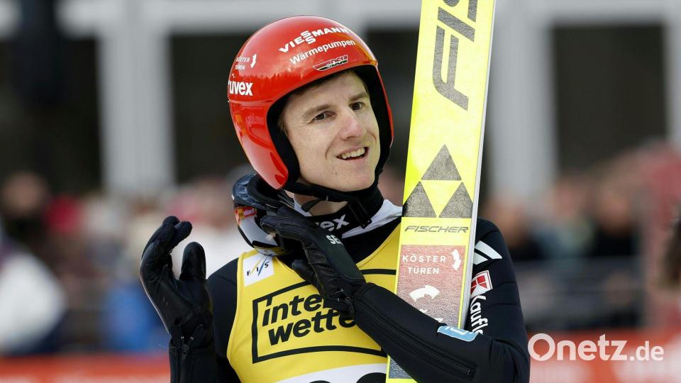 Karl Geiger freut sich auf die Zusammenarbeit mit dem neuen Bundestrainer. (Archivbild) Bild: Erwin Scheriau/APA/dpa