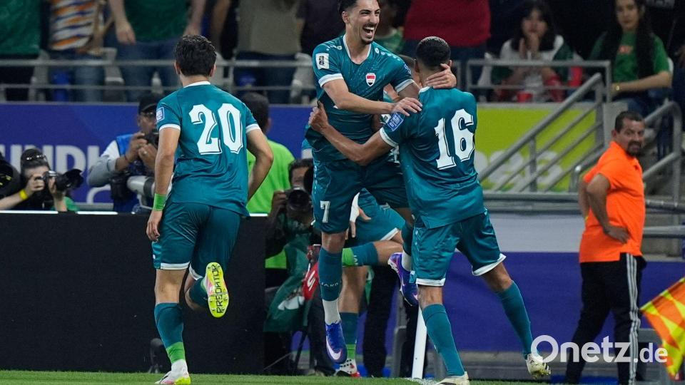 Der Irak hat sich erstmals seit 1986 wieder für eine Fußball-WM qualifiziert. Bild: Fernando Llano/AP/dpa