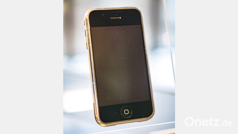 2007: Mit dem iPhone hat Apple Konkurrenten wie Nokia von Markt gefegt. Bild: Sergei Magel/HNF/