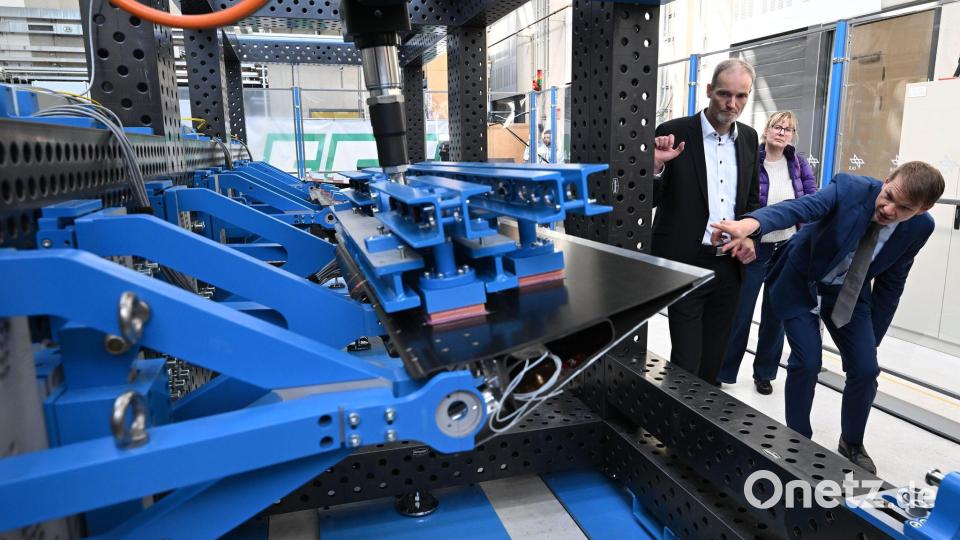 Die Entwicklung der neuen Flügel und ihrer Tragflächen ist wichtig für klimaverträgliche Flugzeuge. Bild: Carmen Jaspersen/dpa