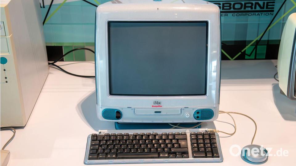 1998: Der kommerzielle Erfolg des ersten iMacs rettete Apple vor dem Konkurs. Bild: Sergei Magel/HNF/