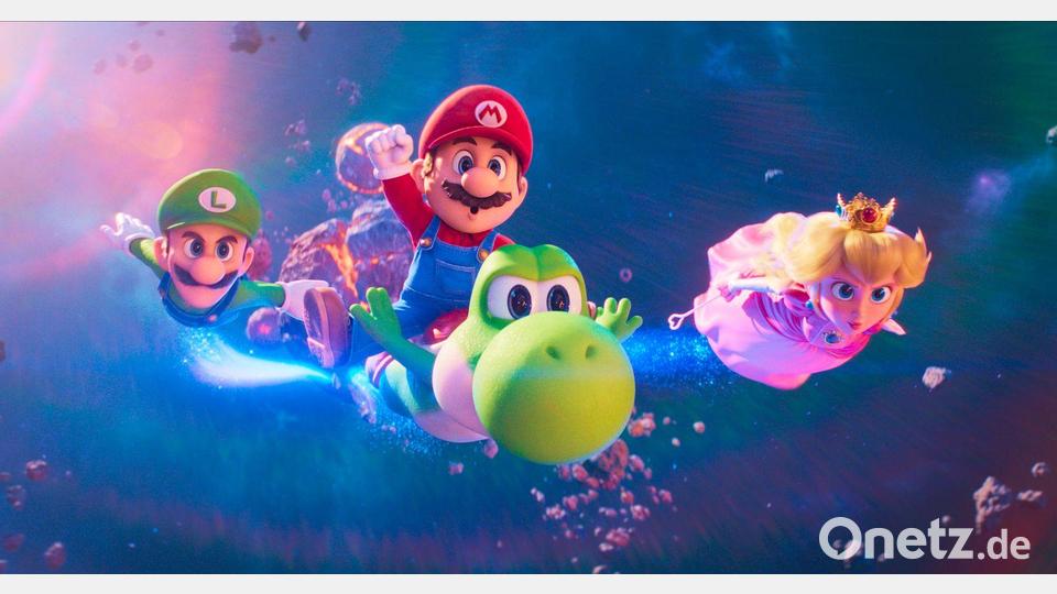 Im neuen Film geht es für die Helden diesmal ins All. Bild: -/Universal Studios/Nintendo/dpa