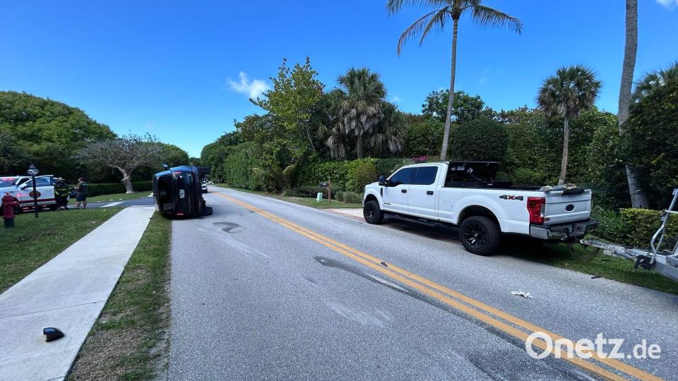 Die Unfallszene. (Archivbild) Bild: Uncredited/Martin County Sheriff's Office/AP/dpa