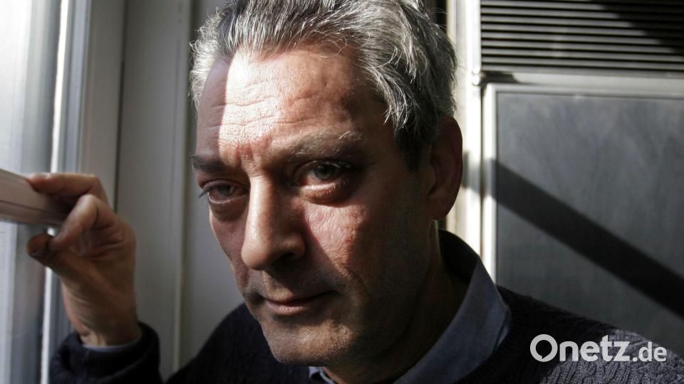 Ihr "Lebensmensch": der Schriftsteller Paul Auster. (Archivbild) Bild: Bebeto Matthews/AP/dpa