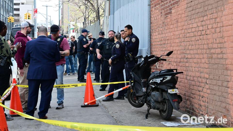 Die Ermittler gehen von einem Zusammenhang mit Bandenkriminalität aus. Bild: Kyle Mazza, Kyle Mazza/TheNEWS2 via ZUMA Press Wire/dpa